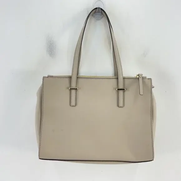 😍Kate Spade! Large Like New Cream Tote Bag - Picture 2 of 5
